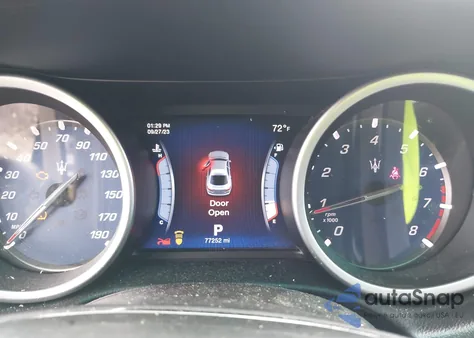 2015 Maserati Ghibli S Q4 z USA, uszkodzony, nr VIN ZAM57RTA9F1149676